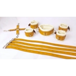 Medical Restraints Set Classic Tan and Cream