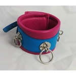 Teal and Cerise Bondage Cuff Restraints
