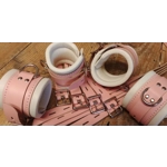 Pink and Cream Bondage Cuffs Restraints