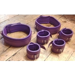 Purple Bondage Restraint Cuffs