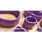 Purple Bondage Restraint Cuffs