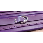 Purple Bondage Restraint Cuffs