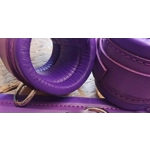 Purple Bondage Restraint Cuffs