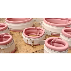 White and Pink Bondage Restraints Set