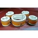 Full Set of Hospital Medical Restraints - Wrist, Ankle, Collar.