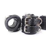 Heavy Wide Bondage bdsm Restraint Cuffs