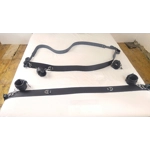 Bed Restraints Leather Bondage Restraints Hospital Medical Asylum Wrist, Ankle Cuffs and Bed Restraint Straps Plus Overstraps