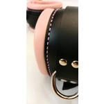 Pink And Black Wrist and Ankle Restraint Cuffs