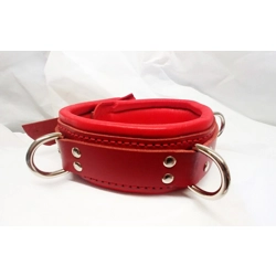 Heavy Duty Padded Restraint Collar Red
