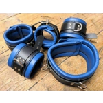 Classic Black and Blue Restraints Set