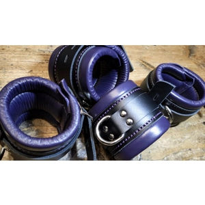 Classic Black and Dark Purpl..