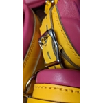 Yellow and Hot Pink Wrist Cuffs and Heavy Restraint Belt.