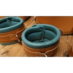 Bondage Belt Leather Restraint Belt and Cuffs Set. Waist, Thigh, Bicep, Wrist, Ankle BDSM Heavy Padded, silky lambs leather lined.