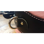 Heavy Duty Padded Posture Collar Black and Baby Pink