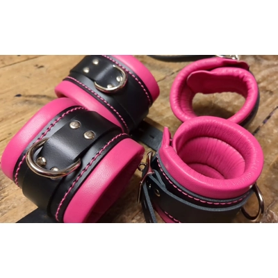 Classic Restraints Black and Hot Pink!
