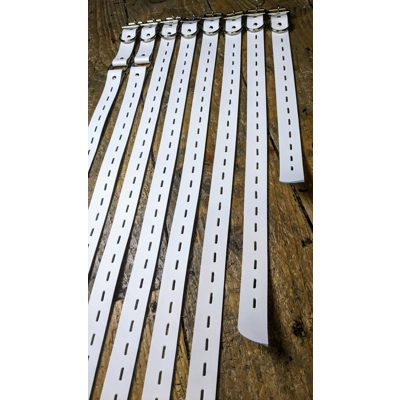 Bondage Belt Strap Set White 8 Belt Set