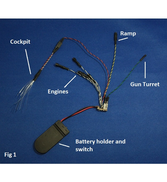 Bandai TFA Millennium Falcon Lighting Kit