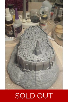 Large Jedha City Base - for Bandai 1/5000 ISD