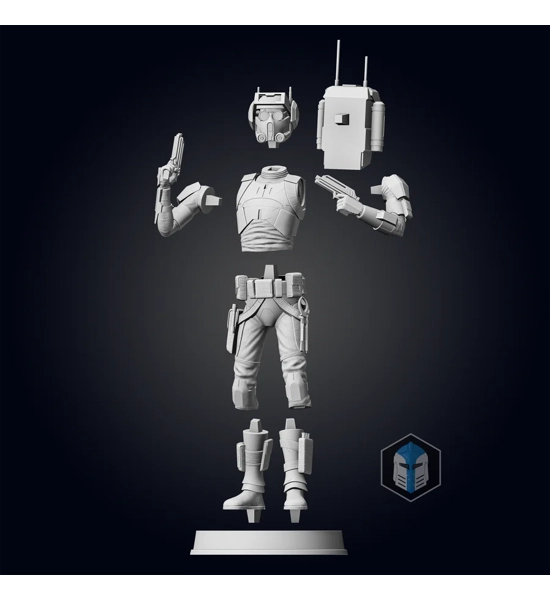 1/12 BB Tech Resin Figure Kit