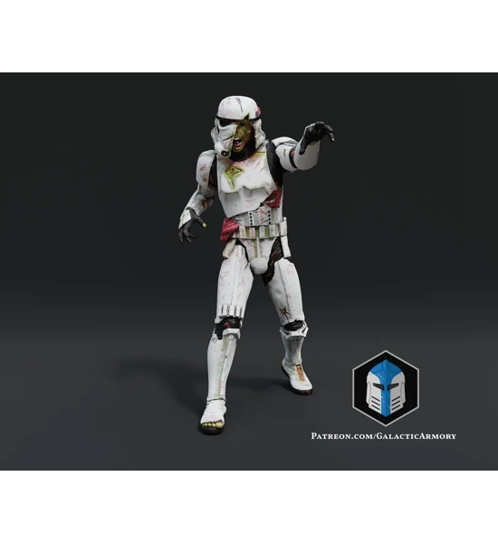 1/12 Zombie Stormtrooper Resin kit