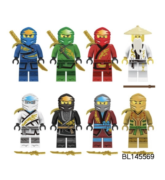 Generic Ninjas Figures- 20