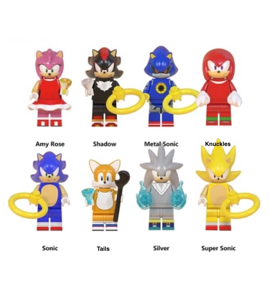 Generic Sonic Figures- 8