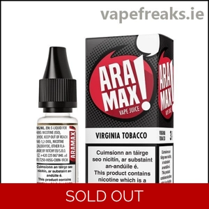 Aramax Virginia Vape Juice 10ml bottle