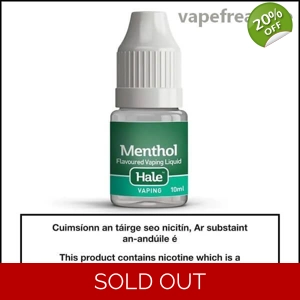 Hale Menthol E Liquid