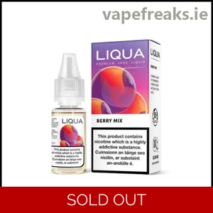 Liqua Berry Mix Vape Juice 10ml bottle