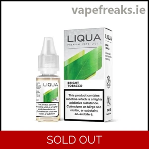 Liqua Bright Tobacco Vape Juice 10ml from Vape Freaks Ireland