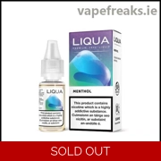Liqua Menthol Vape Juice 10ml bottle from Vape Freaks Ireland