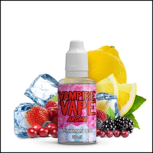 30ml bottle of pinkman ice by vampire vape