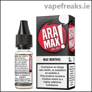 Max Menthol E Liquid by Aramax
