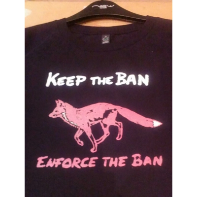'KEEP THE BAN'/ FOR FOX SAKE T shirt title=