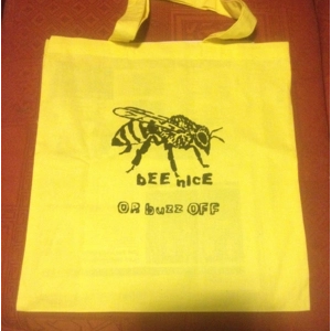 BEE NICE/BUZZ OFF t shirt