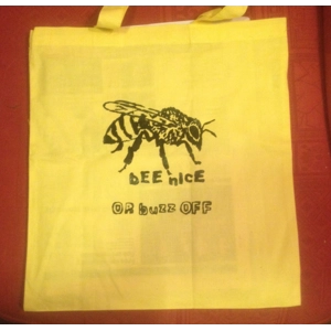 BEE NICE/BUZZ OFF t shirt