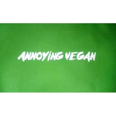 ANNOYING VEGAN t shirt title=