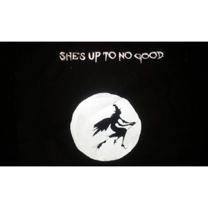 SHE'S UP TO NO GOOD t shirt