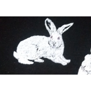 "THEY ARE NOT BRETHREN" hand-printed tee shirt