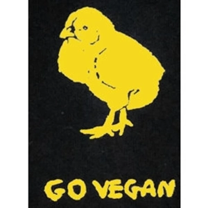 I'M A PERSON, NOT A THING chick design handprinted t shirt