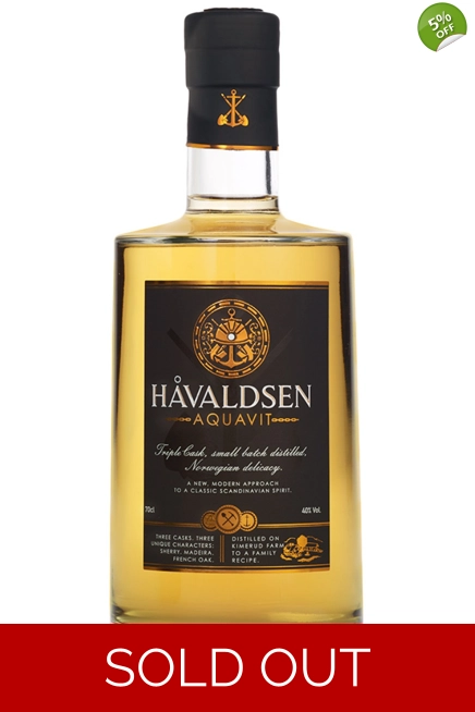 Havaldsen Triple Cask Aquavit 70cl