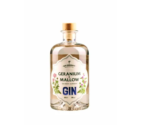 Old Curiosity Geranium and Mallow Gin 50cl