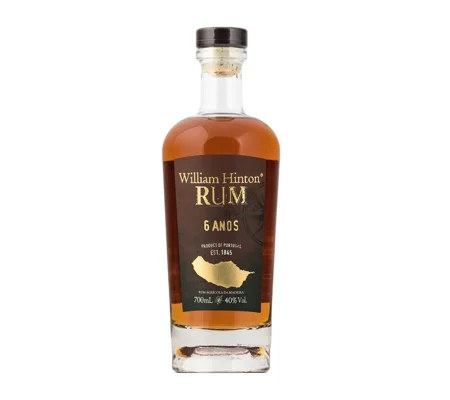 William Hinton 6 Years Old Agricole Rum 70cl