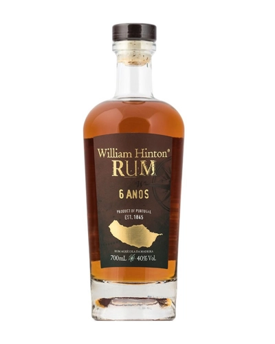 William Hinton 6 Years Old Agricole Rum 70cl