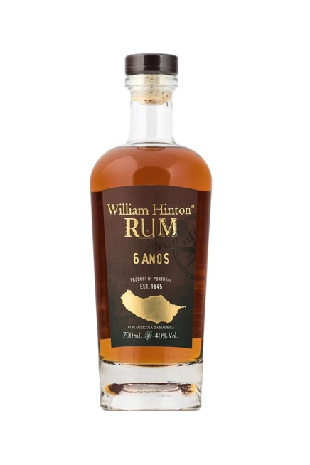 William Hinton 6 Years Old Agricole Rum 70cl