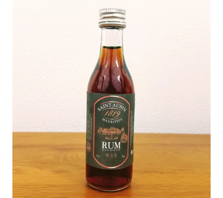 St Aubin Premium Black Rum 50ml