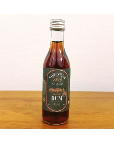 St Aubin Premium Black Rum 50ml