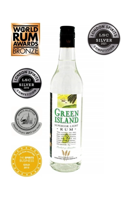 Green Island Superior Light Rum 70cl