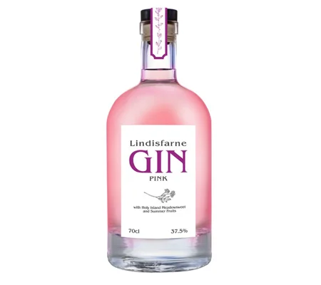 Lindisfarne Pink Gin 70cl