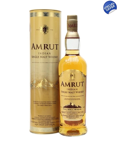 Amrut Indian Single Malt Whisky 70cl